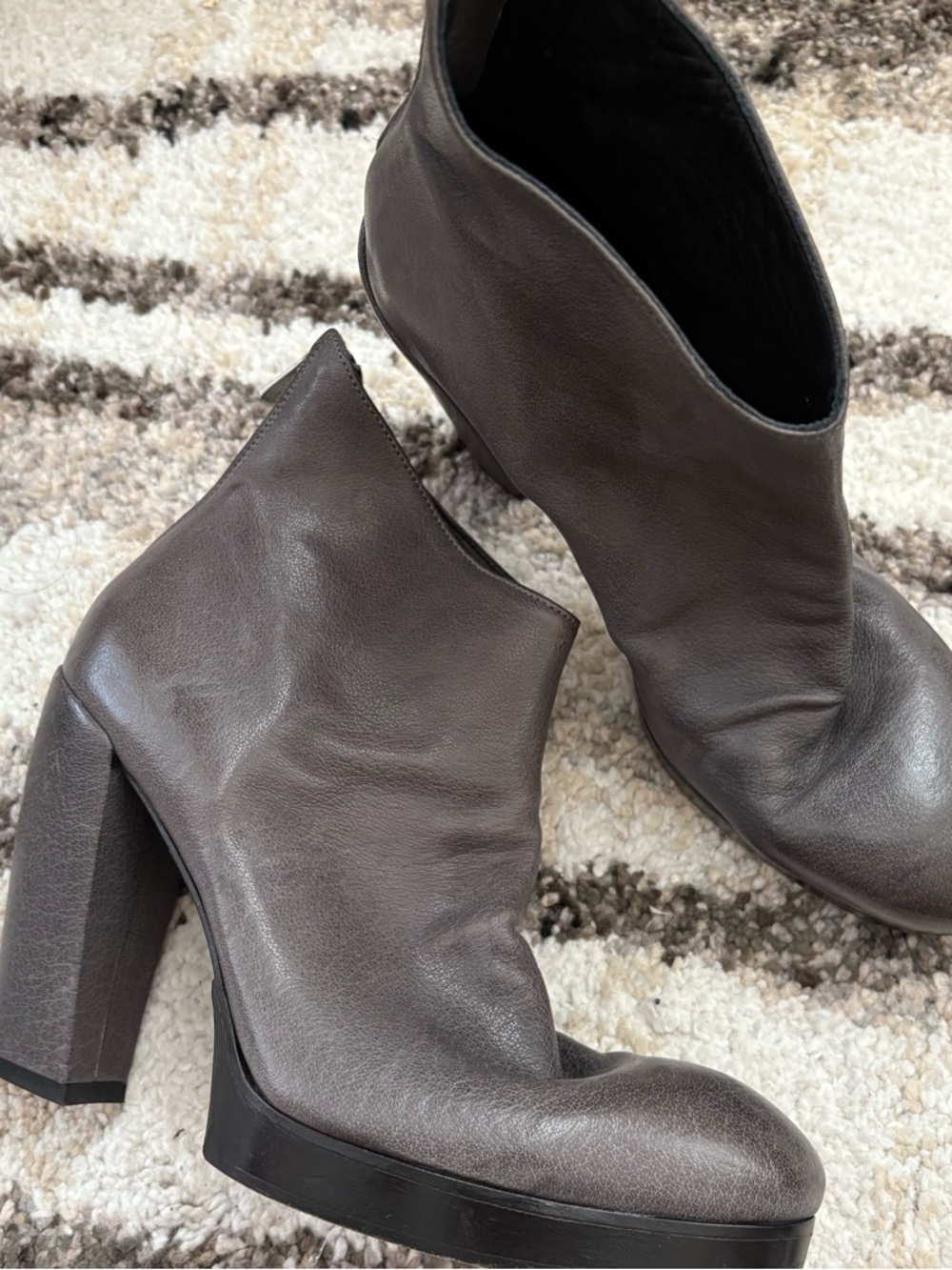 Officine Creative Gray Boot